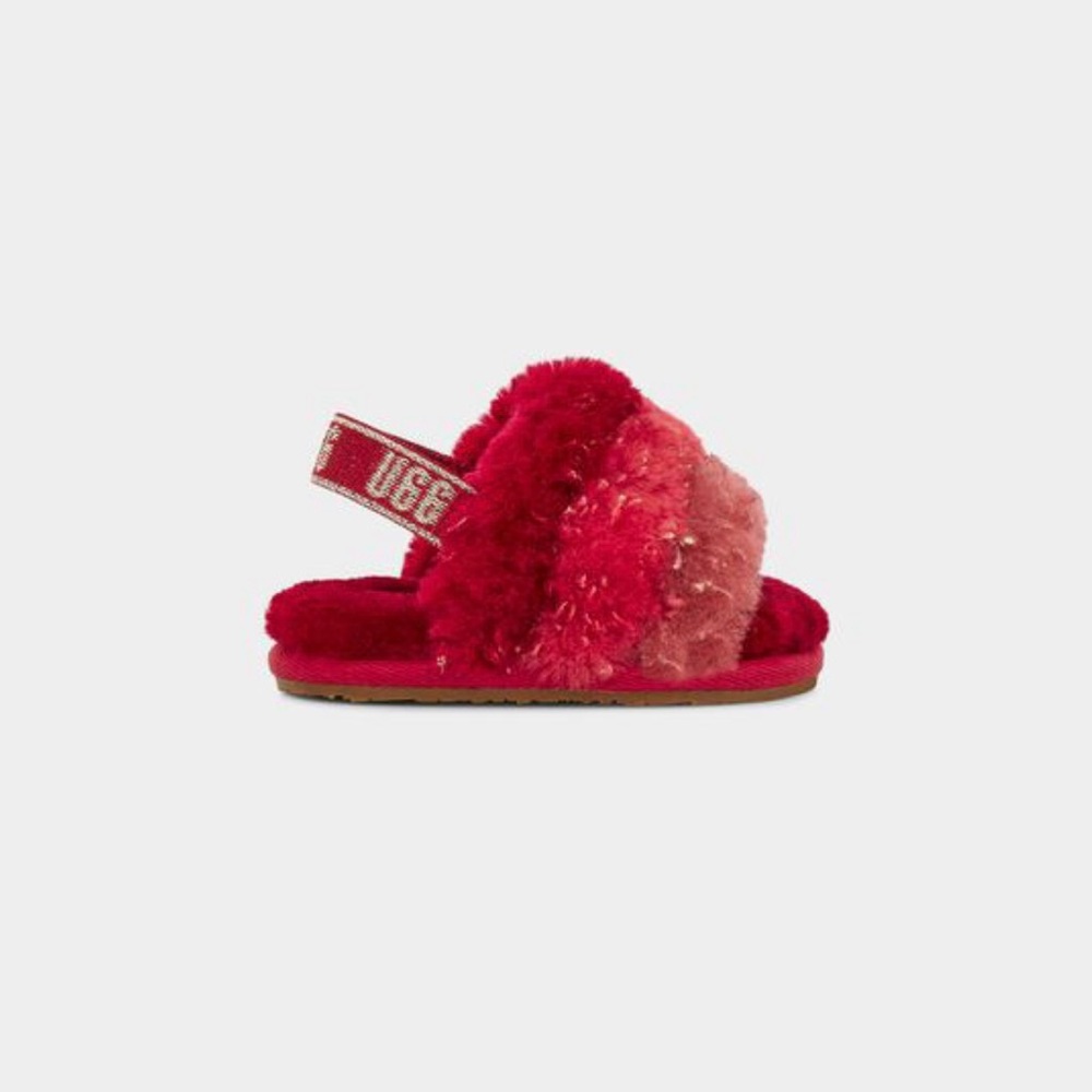 Baby Uggs Fluff Yeah metallic sparkle